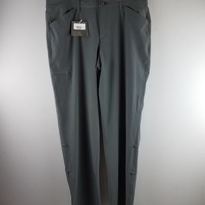 Eddie Bauer 12 Gray Adventure Roll Up Pants